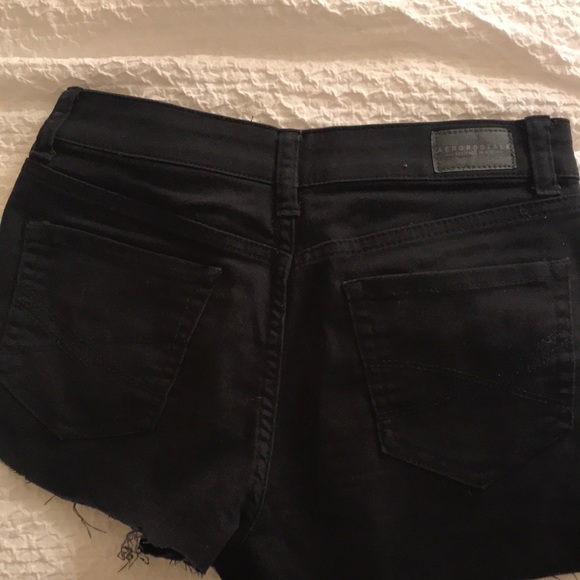 Ripped black shorts ( altered) - Picture 3 of 4